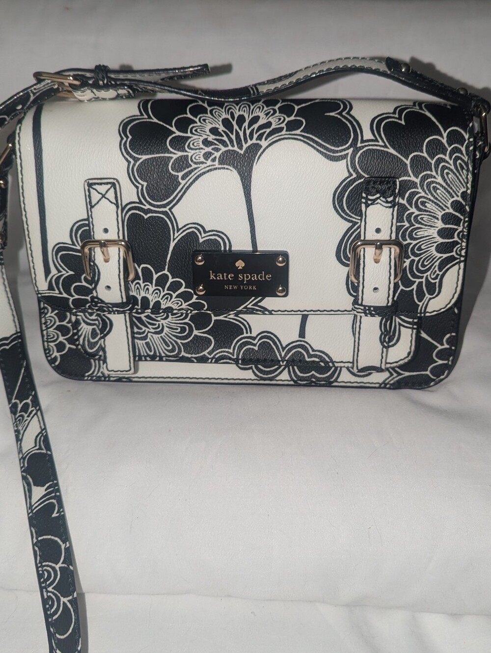 Kate Spade +Florence  Broadhurst Collaboration Japanese Floral Scout Crossbody